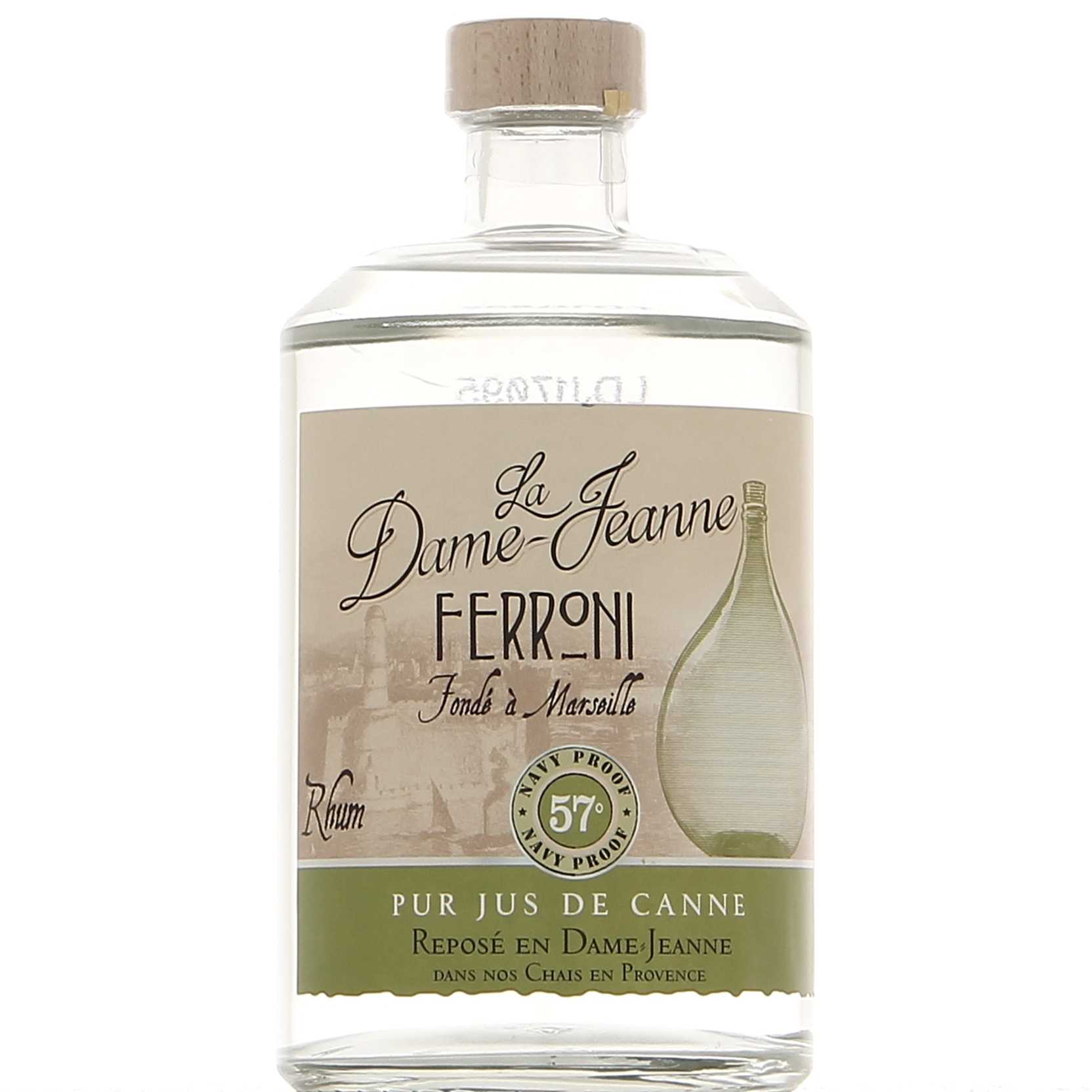 Ferroni Fresh Cane, La Dame Jeanne Pur Jus 57°