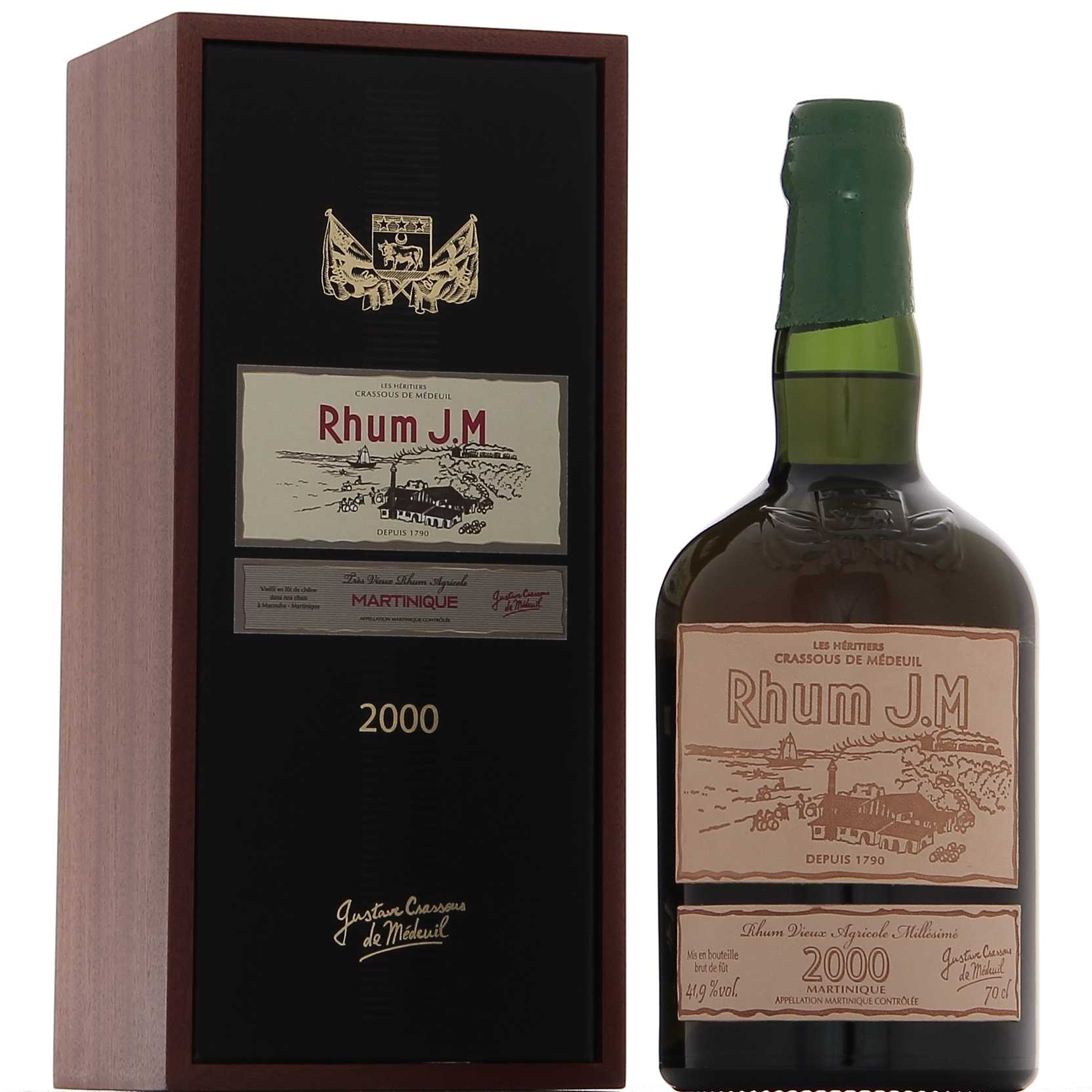 JM Millésime 2000 Brut de fût 15 ans d’âge 41,9°