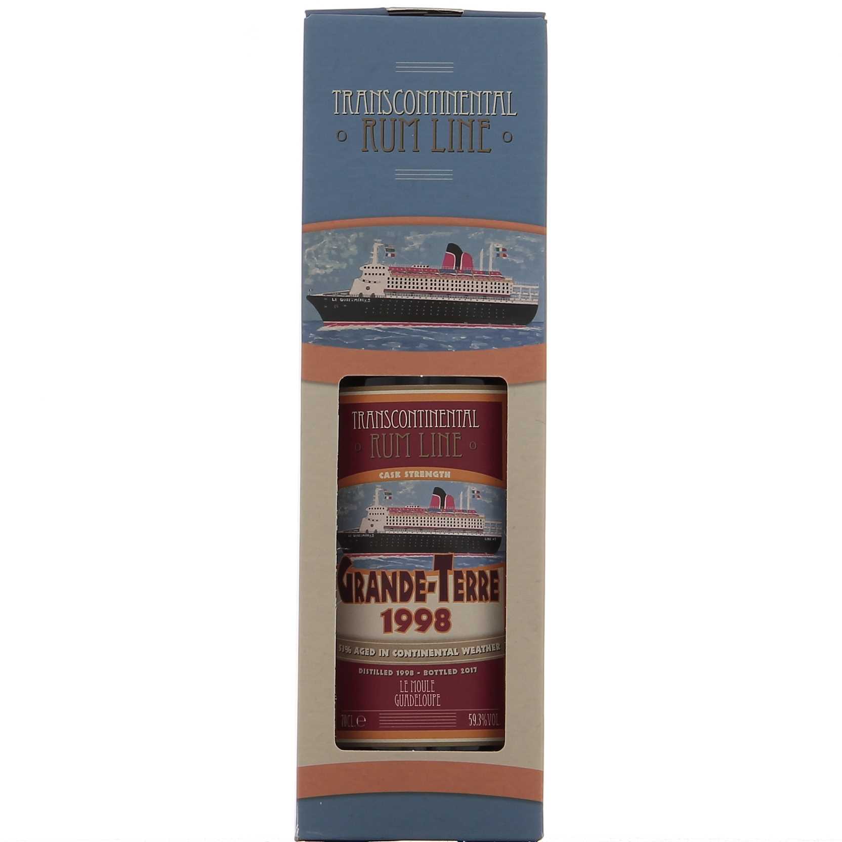 TCRL Grande-Terre 1998 Cask Strength 59,3°