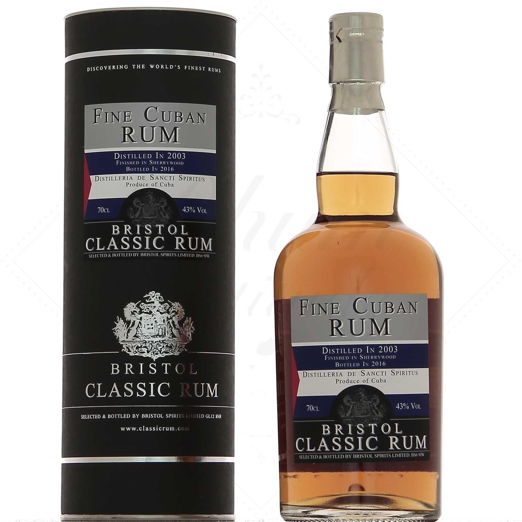Bristol Cuban Rum 2003 Sherry Finish 43°