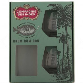 Coffret à associer à une bouteille Compagnie des Indes