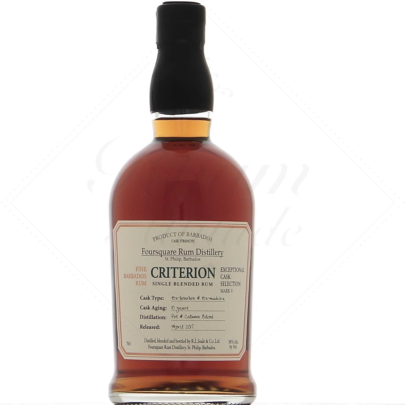 Foursquare Criterion Cask Strength 56°