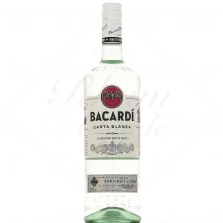 Bacardi Carta Blanca 37,5° - 1 litre !