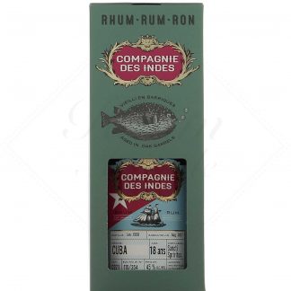 Compagnie des Indes Cuba 18 ans Sancti Spiritus 45°