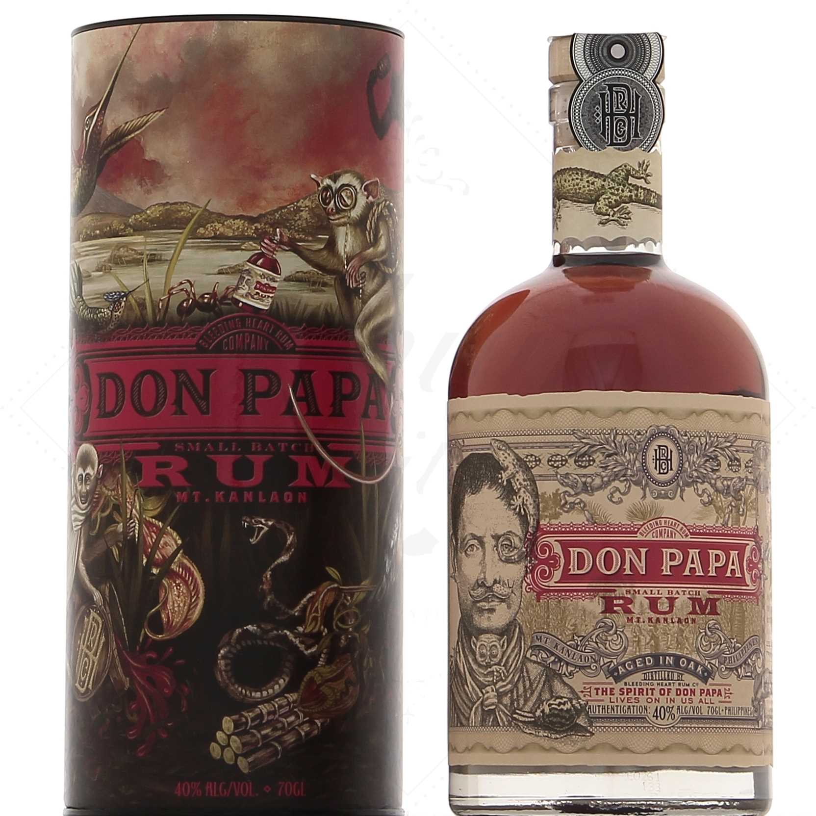 Don Papa Classique Sugarlandia édition limitée 40°