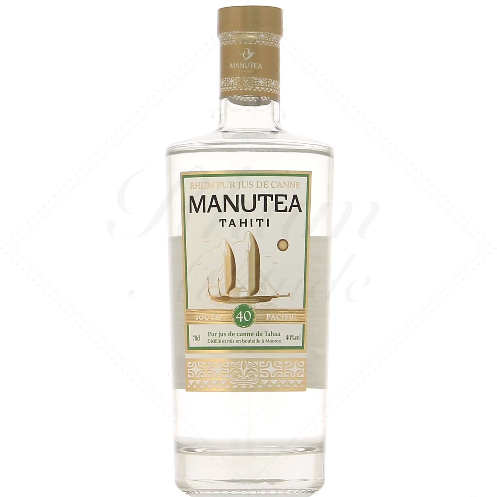Manutea Rhum Blanc 40°