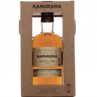 Karukera 2008 Brut de fût n°66 70 ans Velier 58,40°