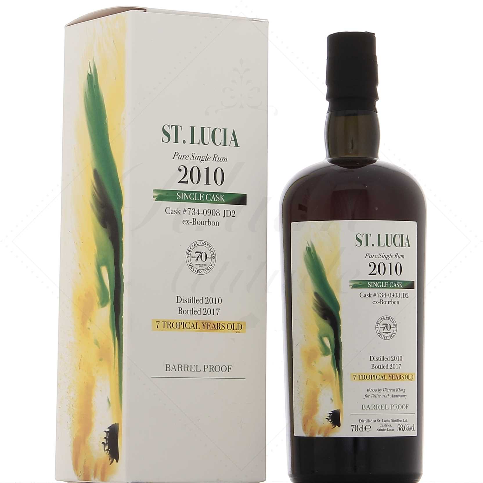 Saint Lucia 2010 70 ans Velier 58,6°