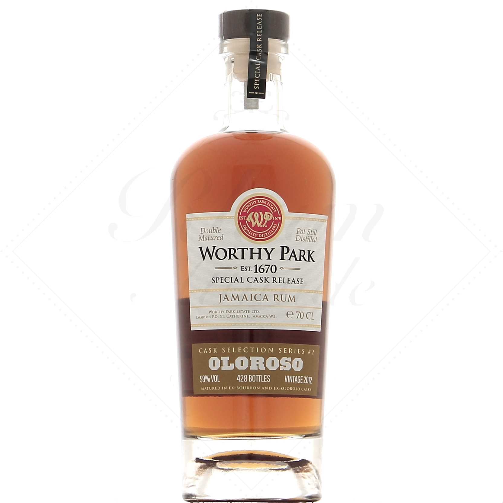 Worthy Park Oloroso Finish Brut de fût 2012 59°