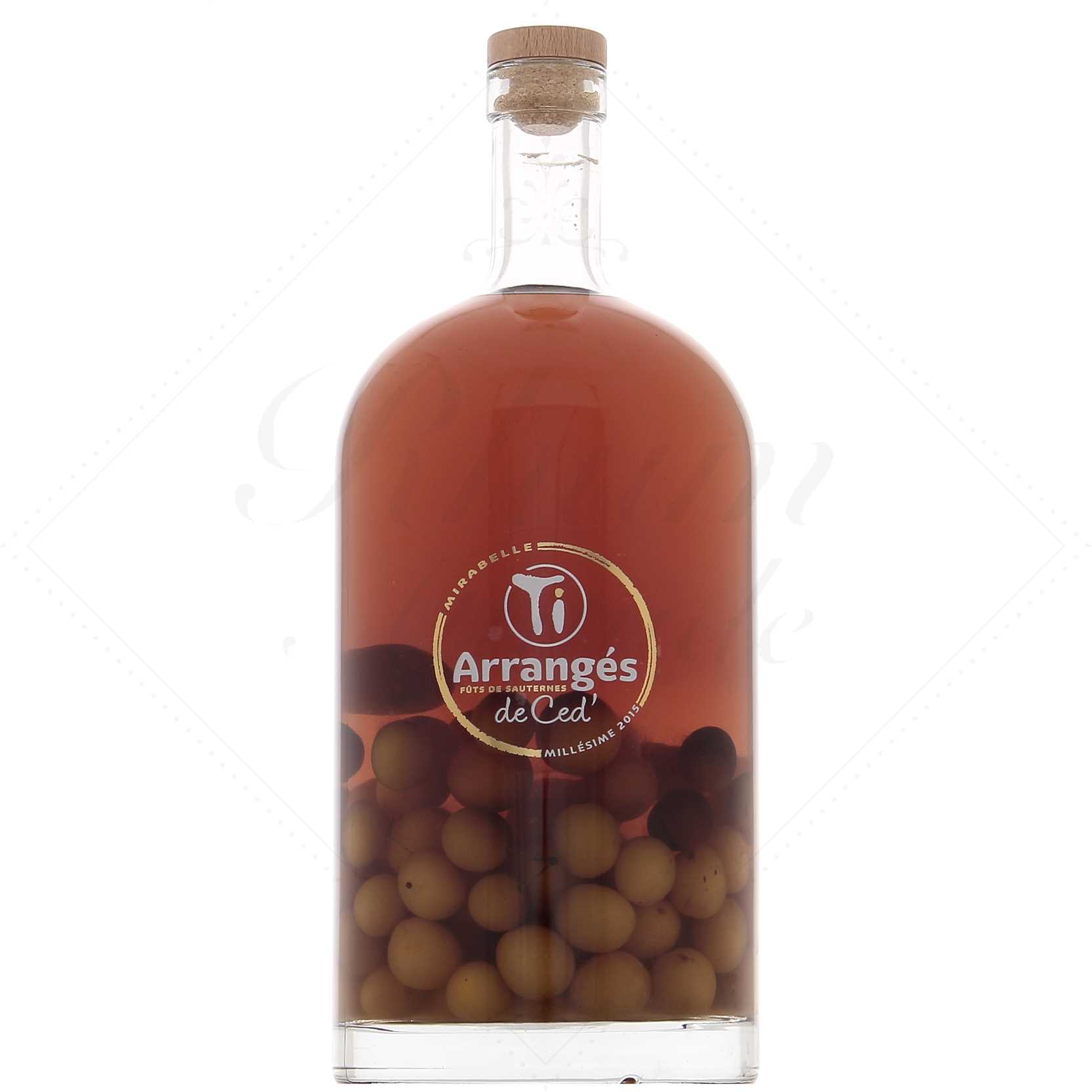 Les Rhums de Ced Ti Arrangés Mirabelle fût de Sauternes Millésime 2015 32° - 4,5 litres !