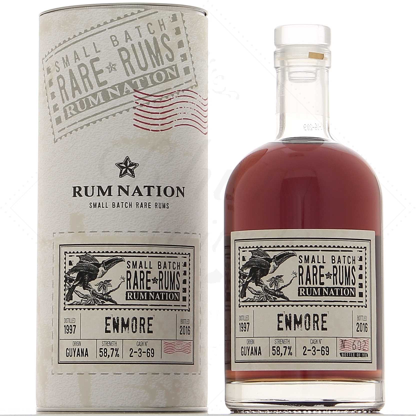 Rum Nation 1997-2016 Enmore fût 2-3-69 58,7°