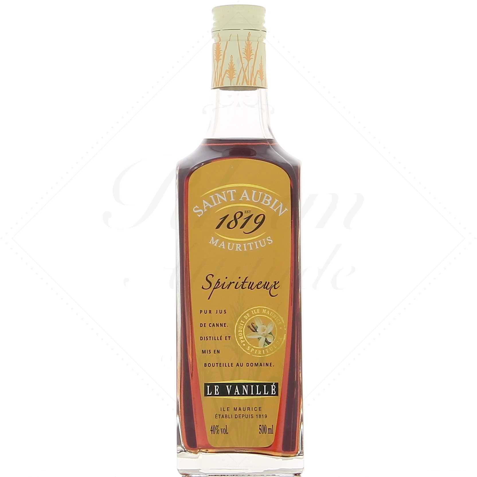 Saint Aubin 1819 Classic Vanilla 40° - format 50 cl