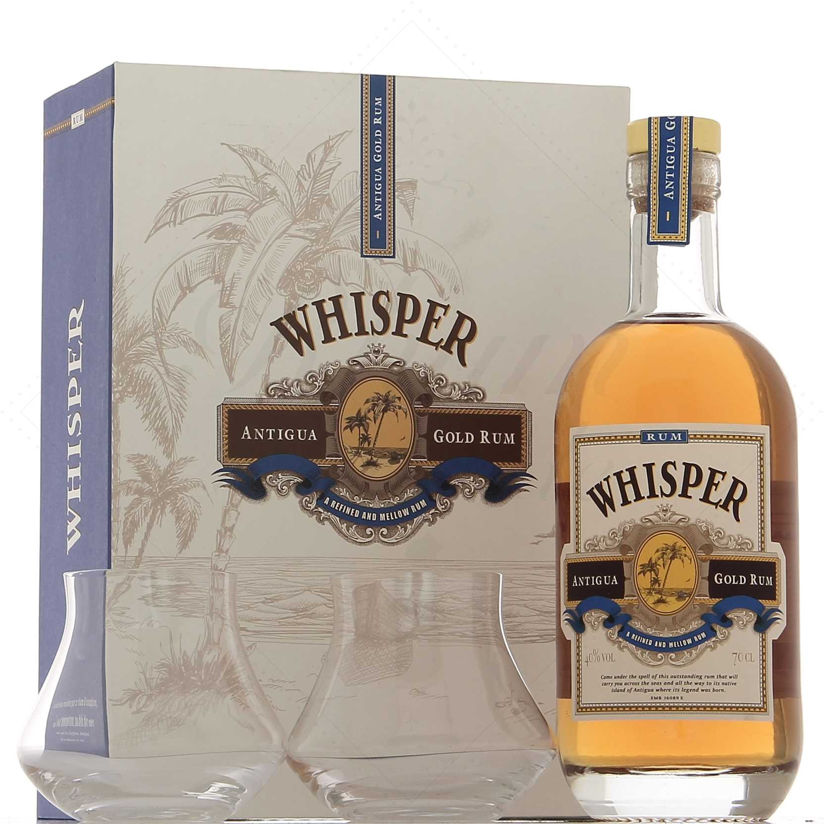 Whisper coffret 2 verres Warm 40°