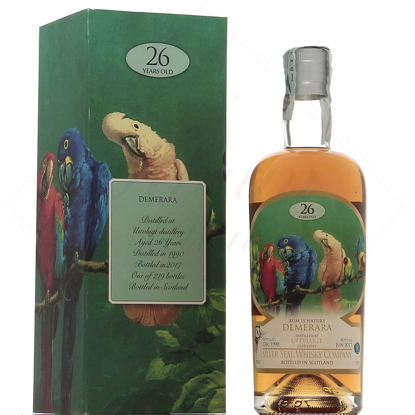 Silver Seal Uitvlugt 26 ans Millésime 1990 51°