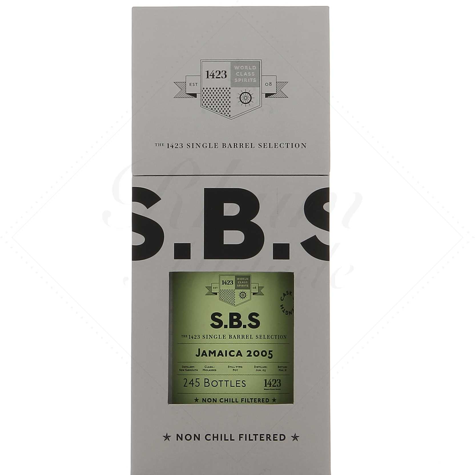 1423 SBS Jamaica New Yarmouth 2005 Cask Strength 67,2°