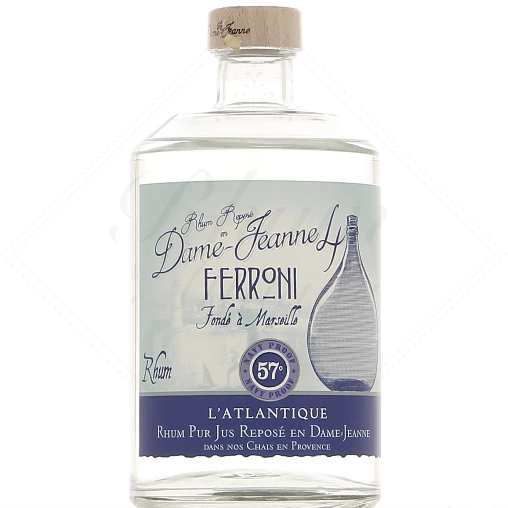 Ferroni Fresh Cane, La Dame Jeanne 4 L'Atlantique 57°