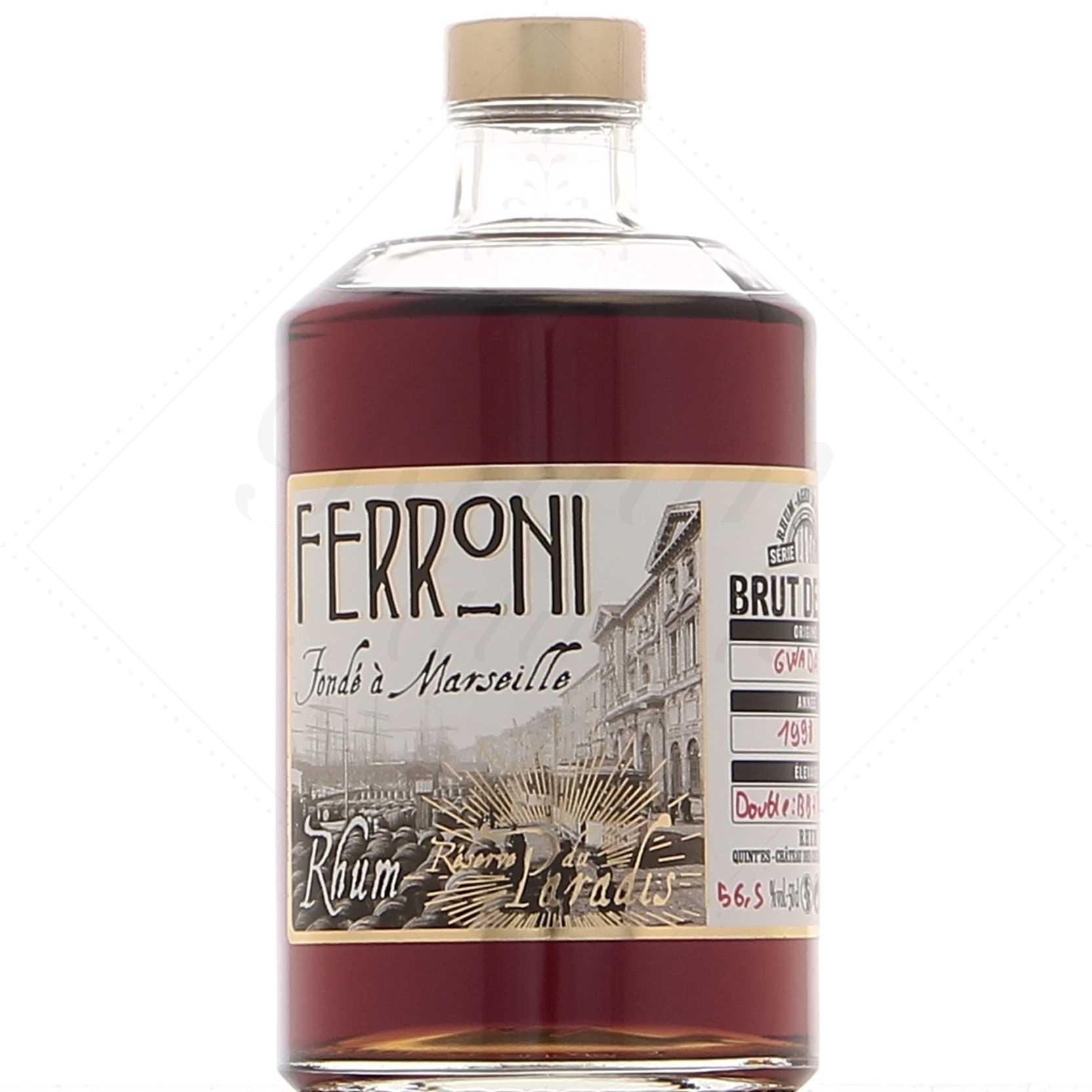 Ferroni Gwada 1998 Brut de fût 56,5°