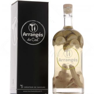 Les Rhums de Ced Ti Arrangés GwaMaRé Gingembre Citron 32° - 1,5 litres !