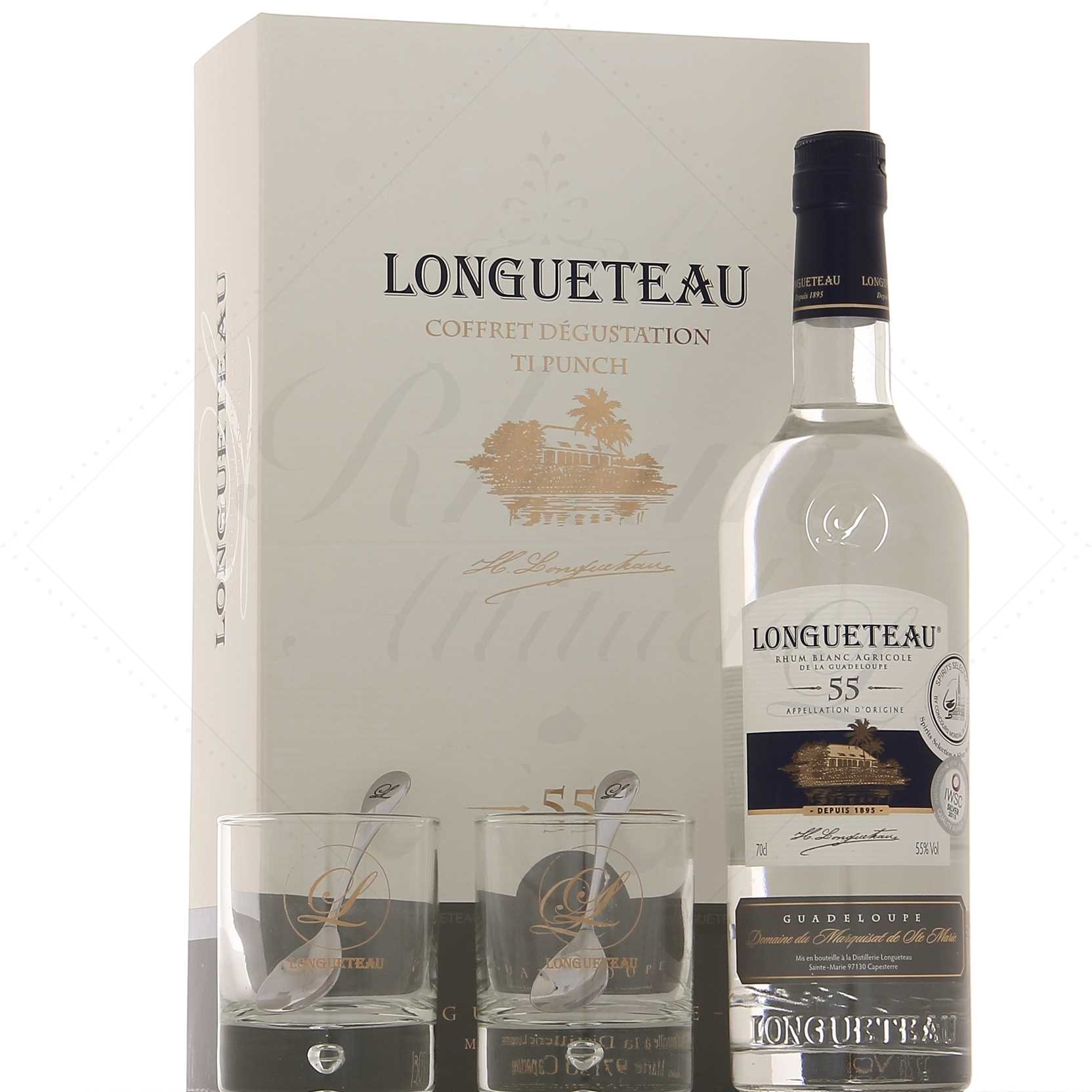 Longueteau Blanc 55° coffret ti punch