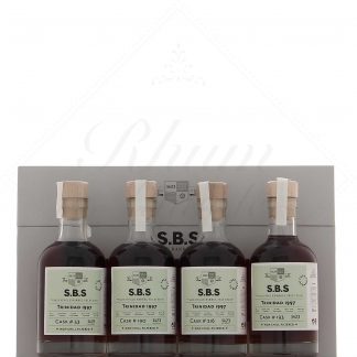 1423 SBS Trinidad Caroni 1997 Cask Strength – coffret 4 fûts 63,3°