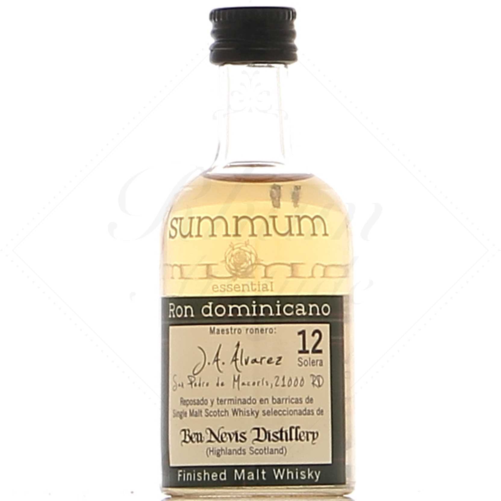 Summum Finition Malt Whisky 43° en mignonnette de 5 cl