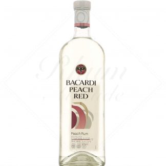Bacardi Peach Red - Bacardi Pêche Rouge - 35° 1 litre !
