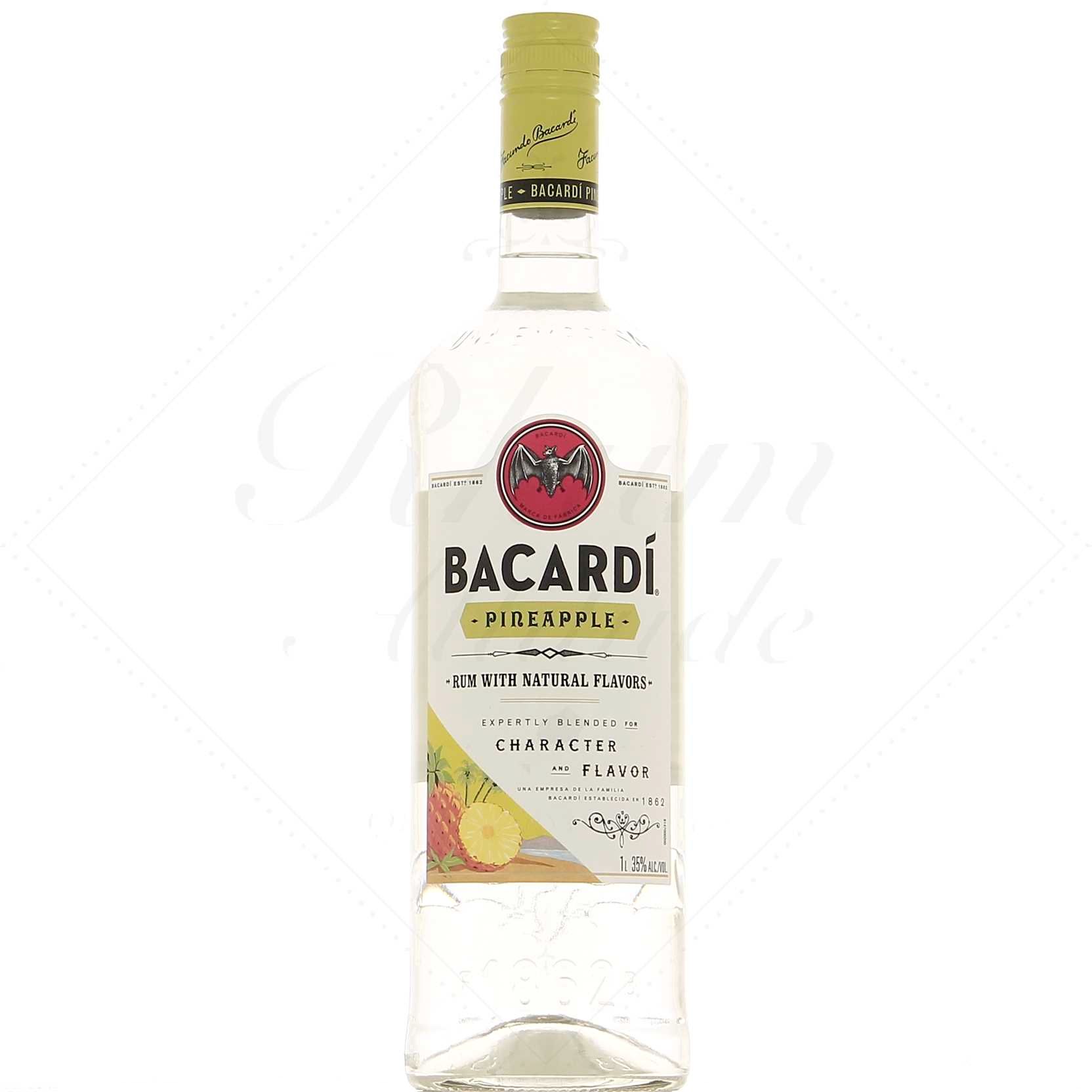 Bacardi Pineapple - Bacardi Ananas - 35° 1 litre !