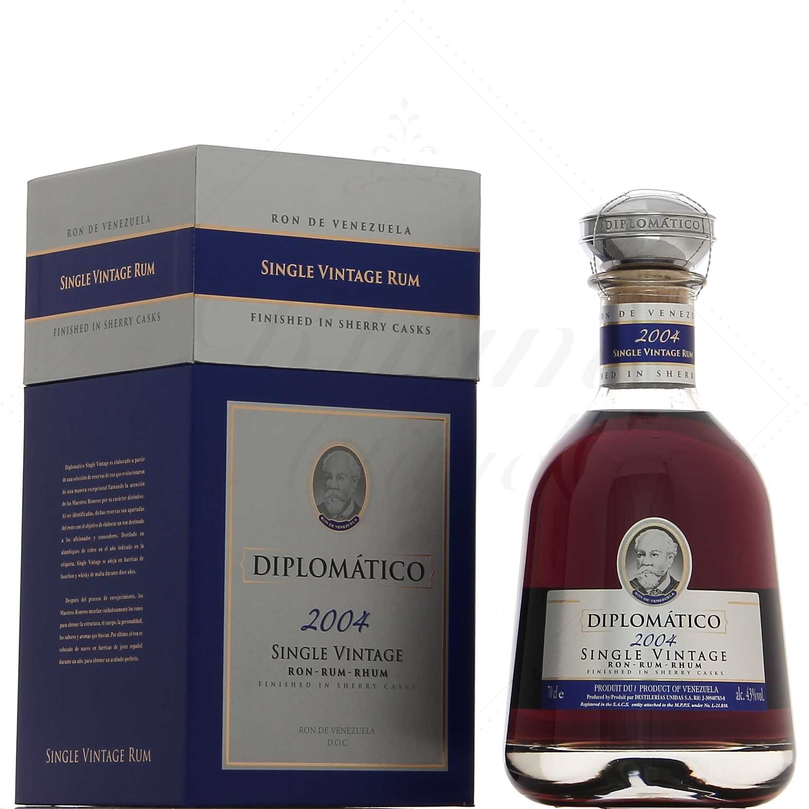 Diplomatico Single Vintage 2004 43°