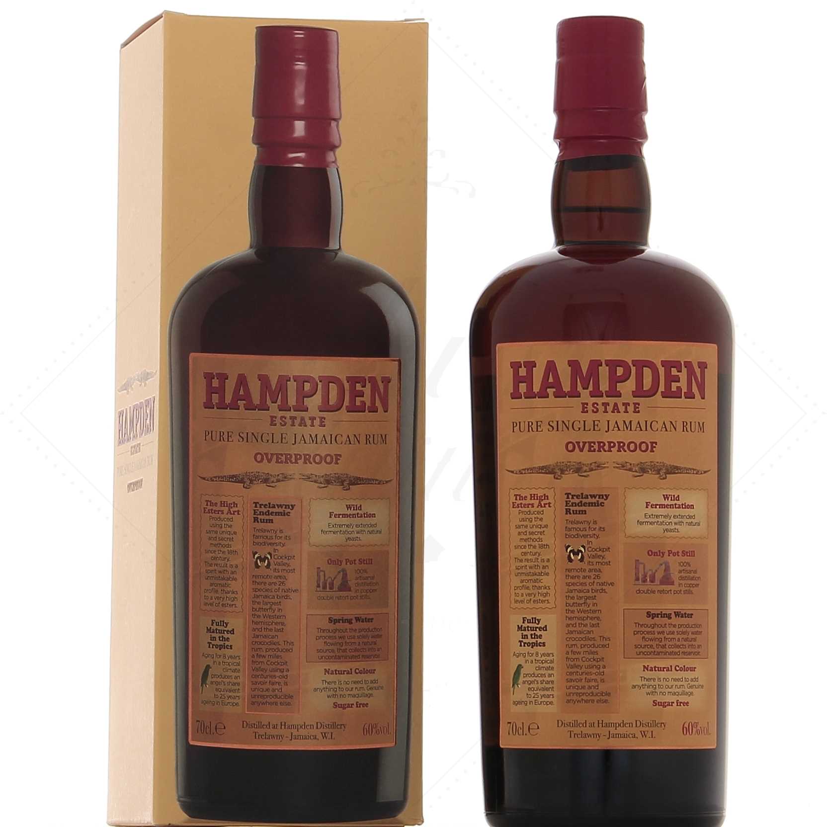 Hampden Overproof 60°