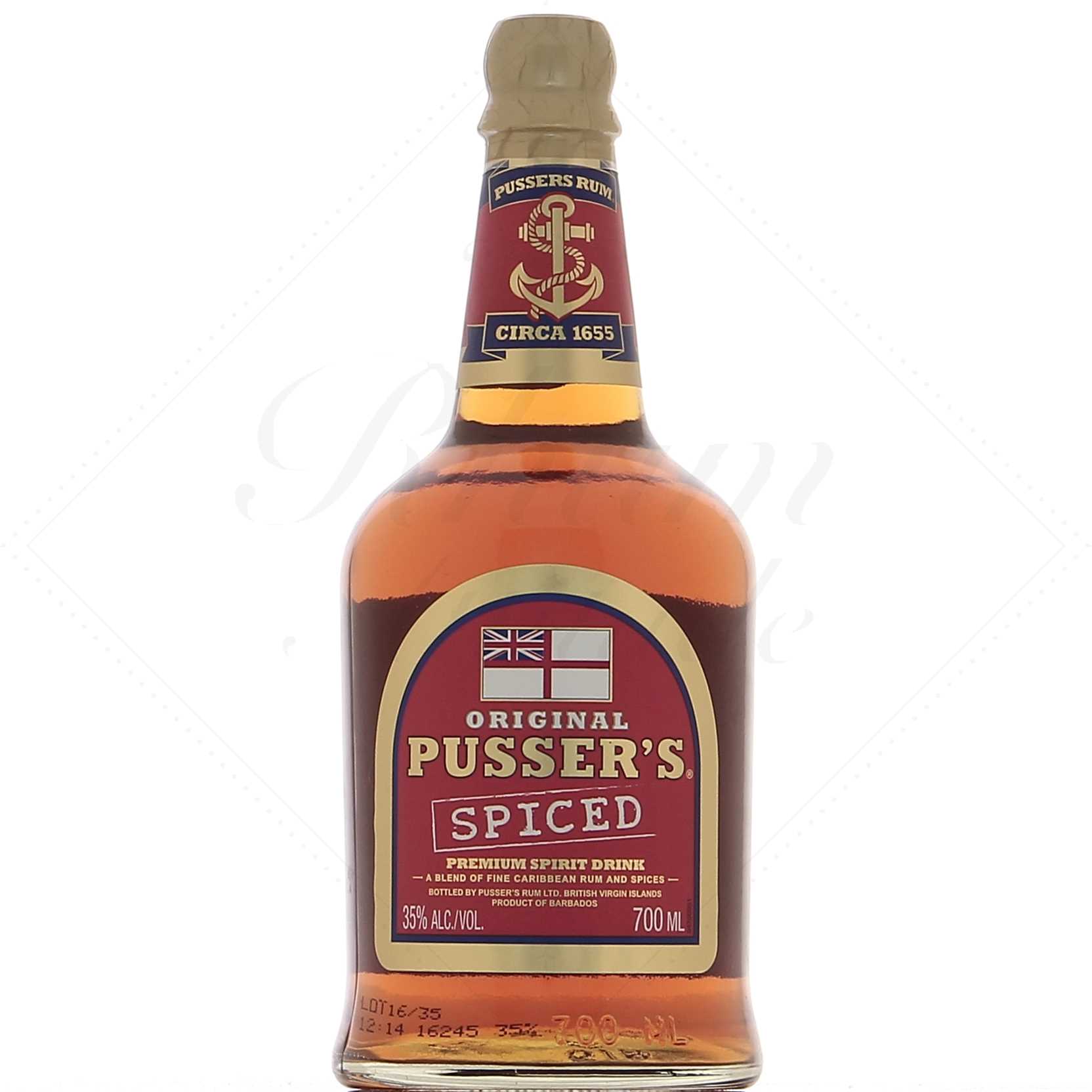 Pusser’s Spiced Rum 35°