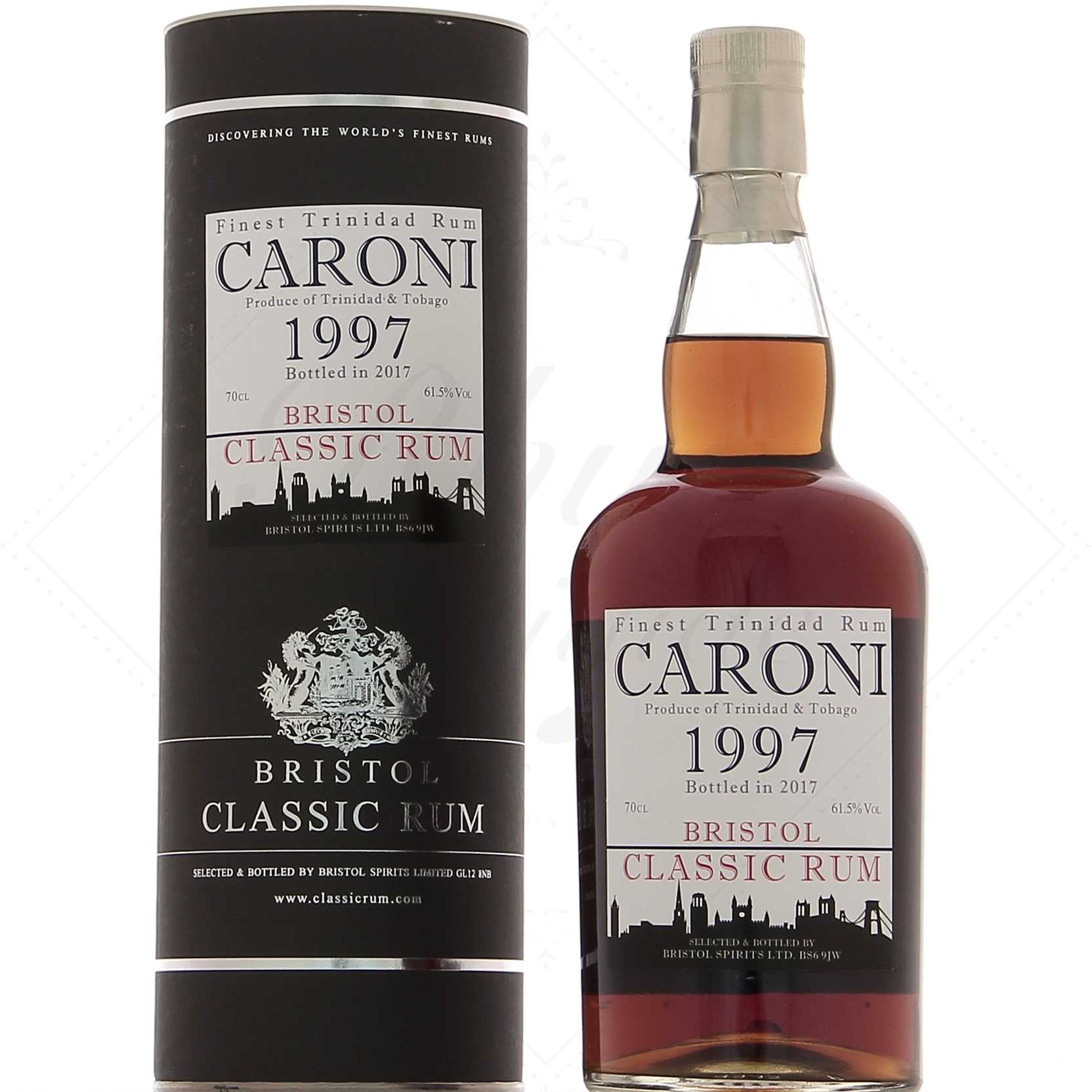 Bristol Caroni 20 ans 1997-2017 Cask Strength 61,5°