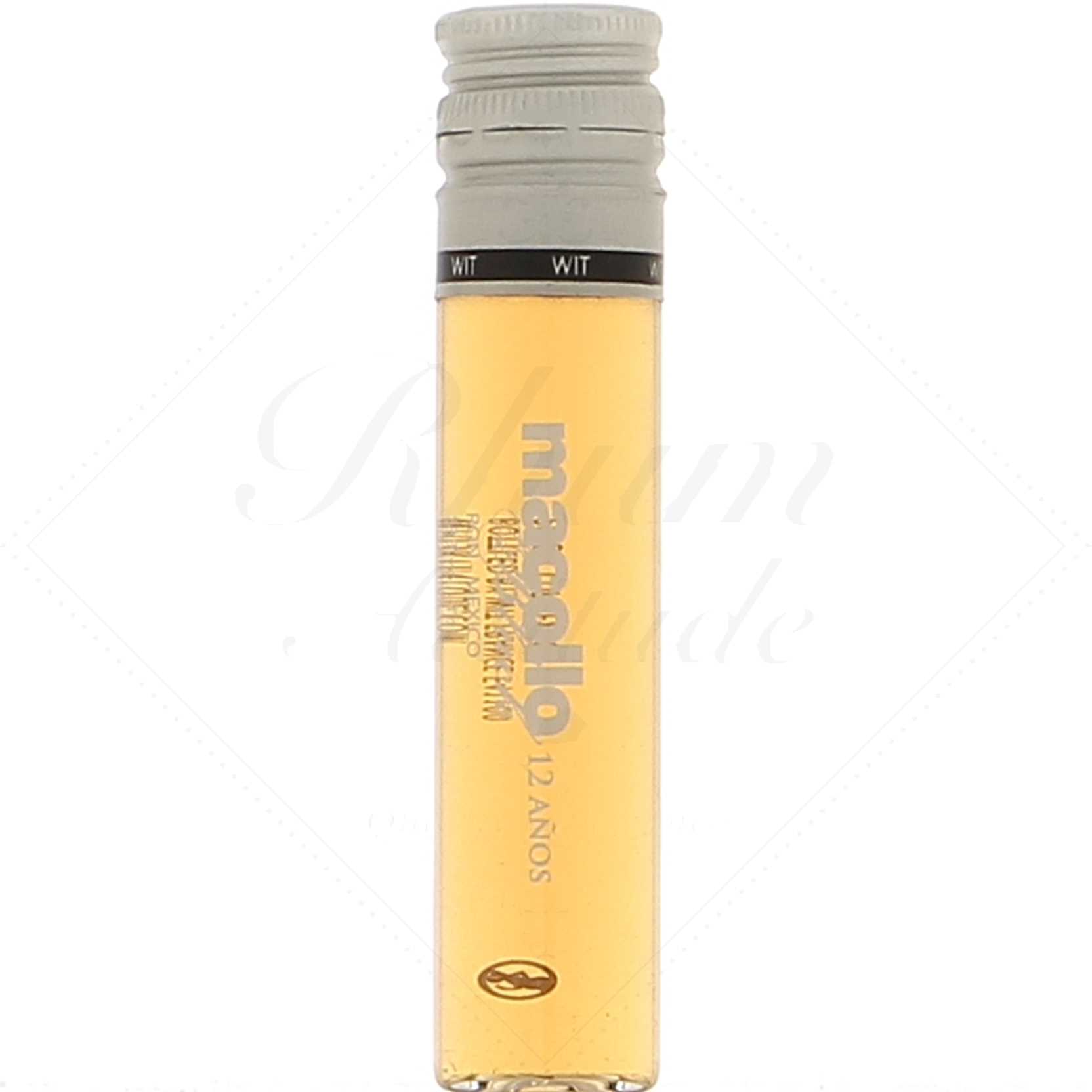 Macollo Ron Black Label 12 ans - Tube 4cl 38°