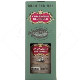 Compagnie des Indes La Barbade 10 ans Distillerie Foursquare 43°
