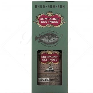 Compagnie des Indes La Barbade 10 ans Distillerie Foursquare Brut de Fût 62,1°