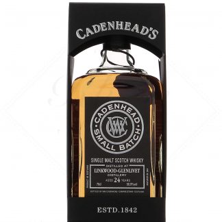 Linkwood 1992 24 ans Cadenhead's Small Batch 50,9° - Bouteille