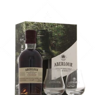 Aberlour A'bunadh 60,8° batch #61 en coffret 2 verres