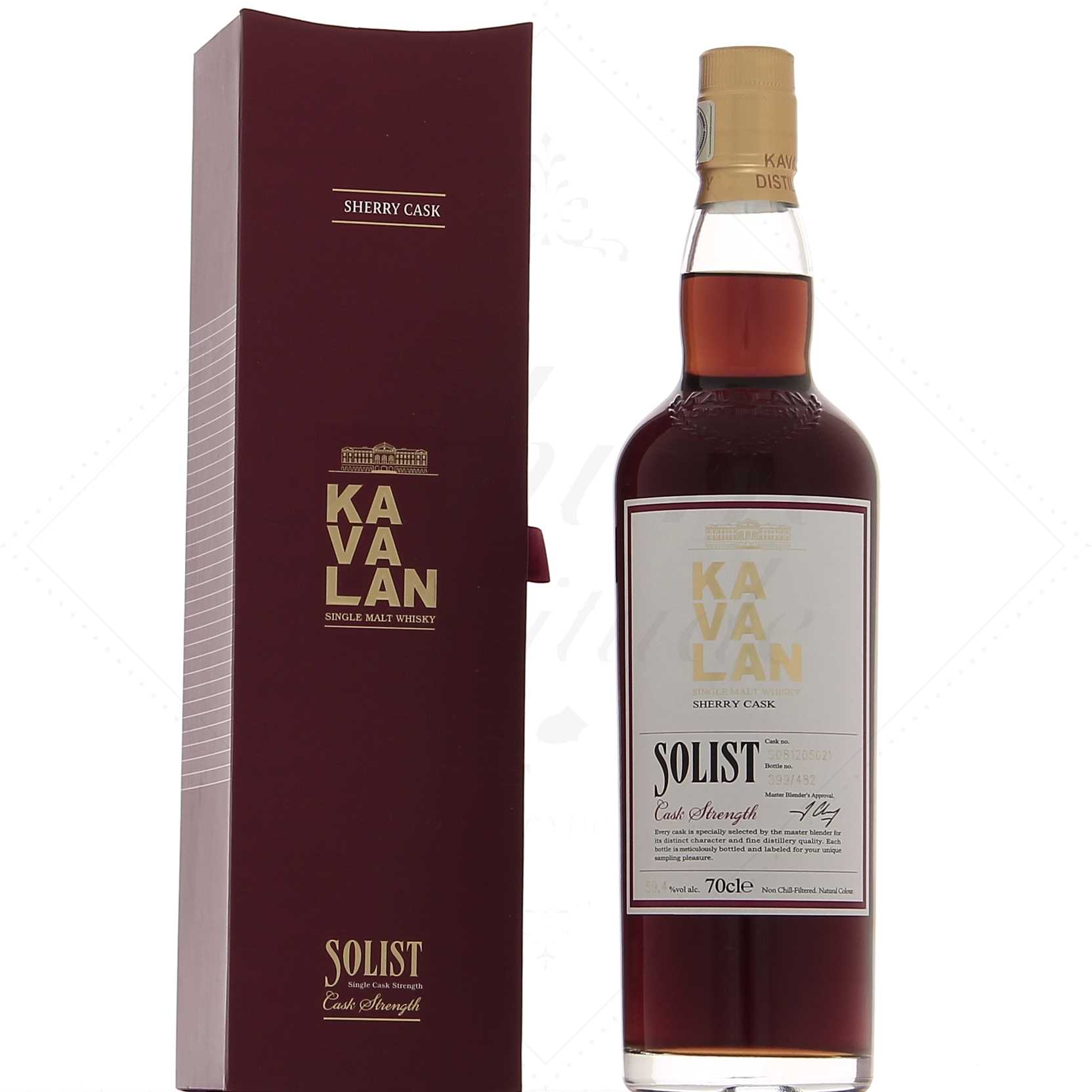 Kavalan sherry cask S081205021 59,4°