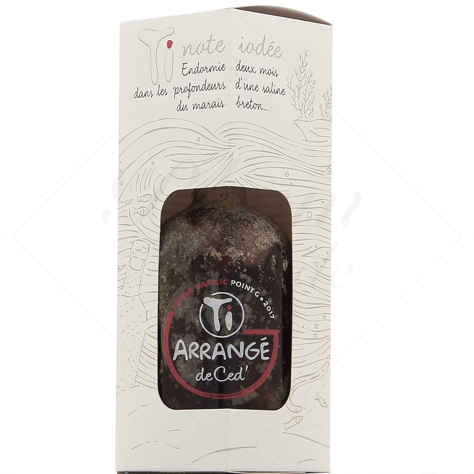 Les Rhums de Ced Ti Arrangés Point G Fraise Basilic 2017 32°