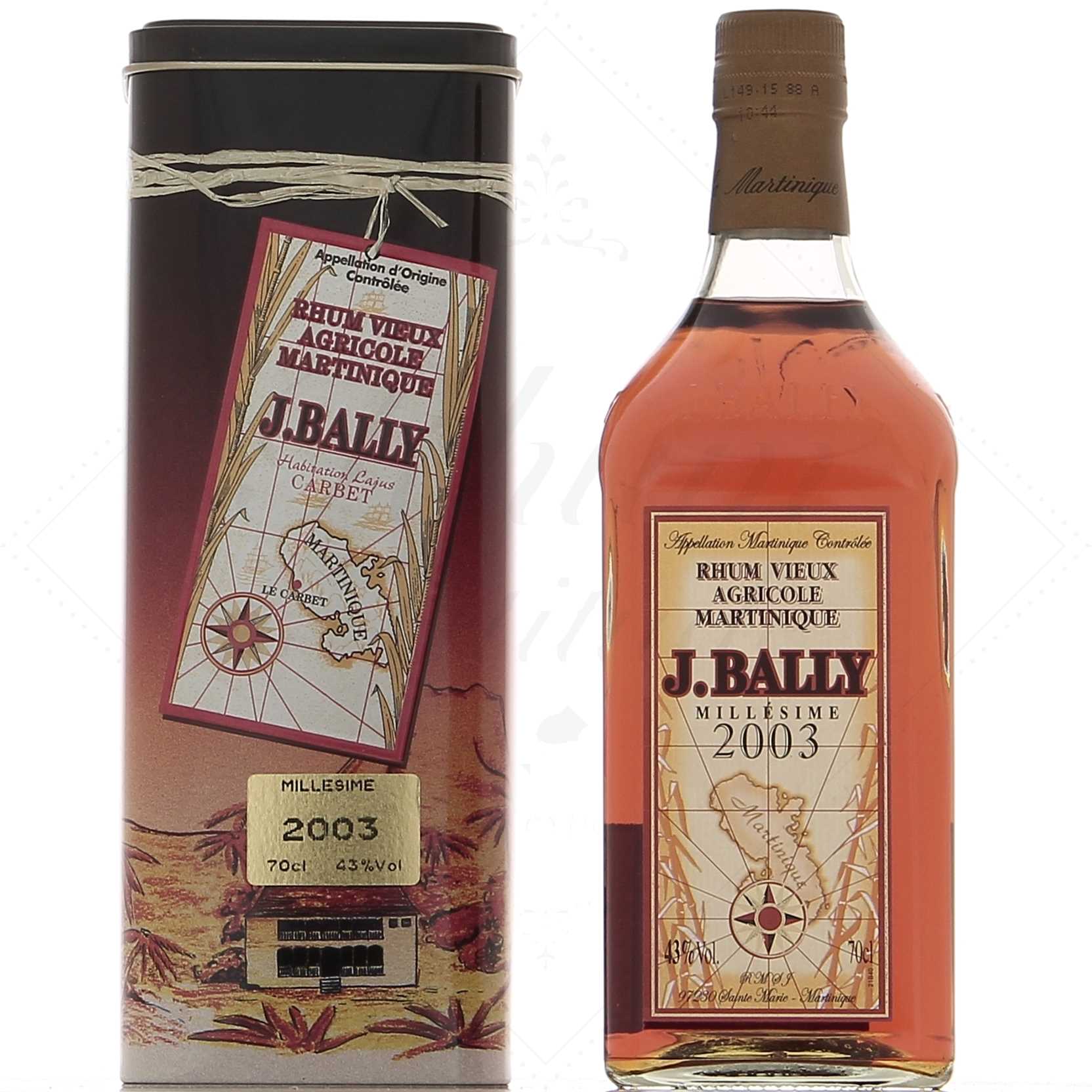 Bally Millésime 2003 43°