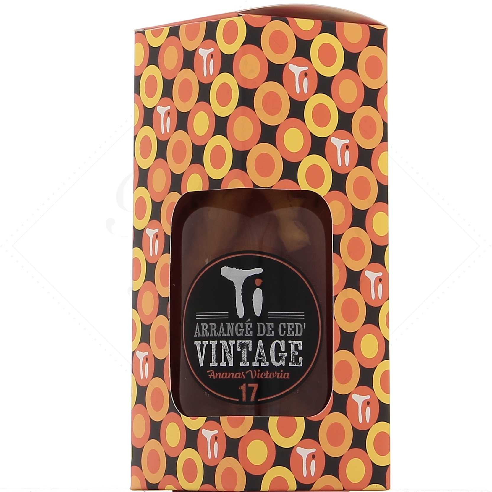 Les Rhums de Ced Ti Arrangés Ananas Victoria Vintage 2017 - 70 cl 32°