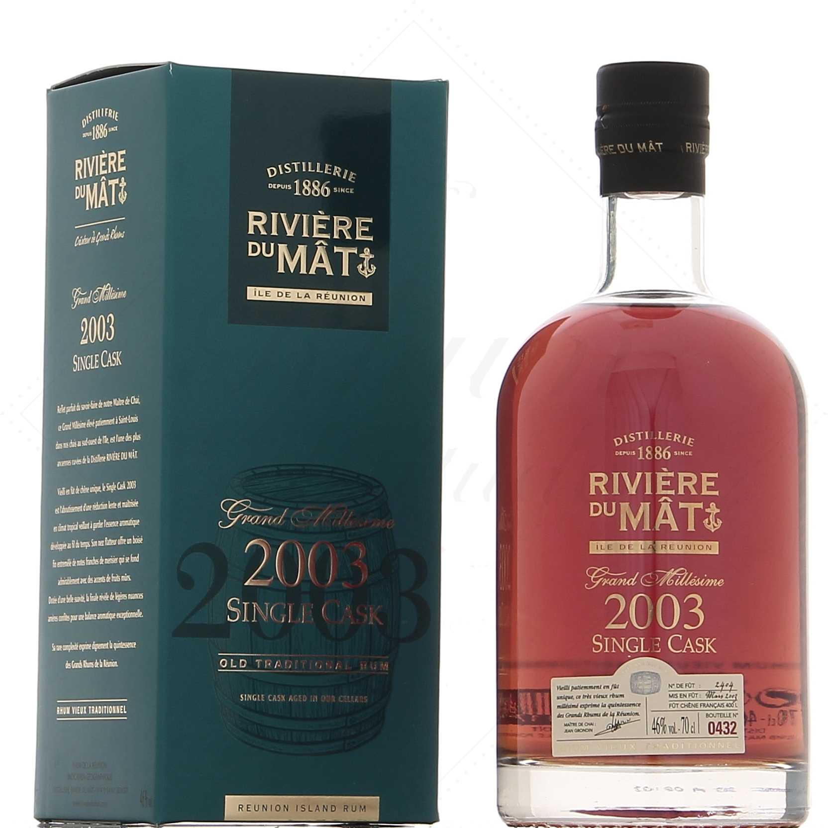 Riviere Du Mât Single Cask 2003 46°