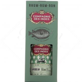 Compagnie des Indes Caribbean multi distilleries 10 ans 43°