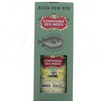 Compagnie des Indes Jamaïque Multi Distilleries 10 ans 44°