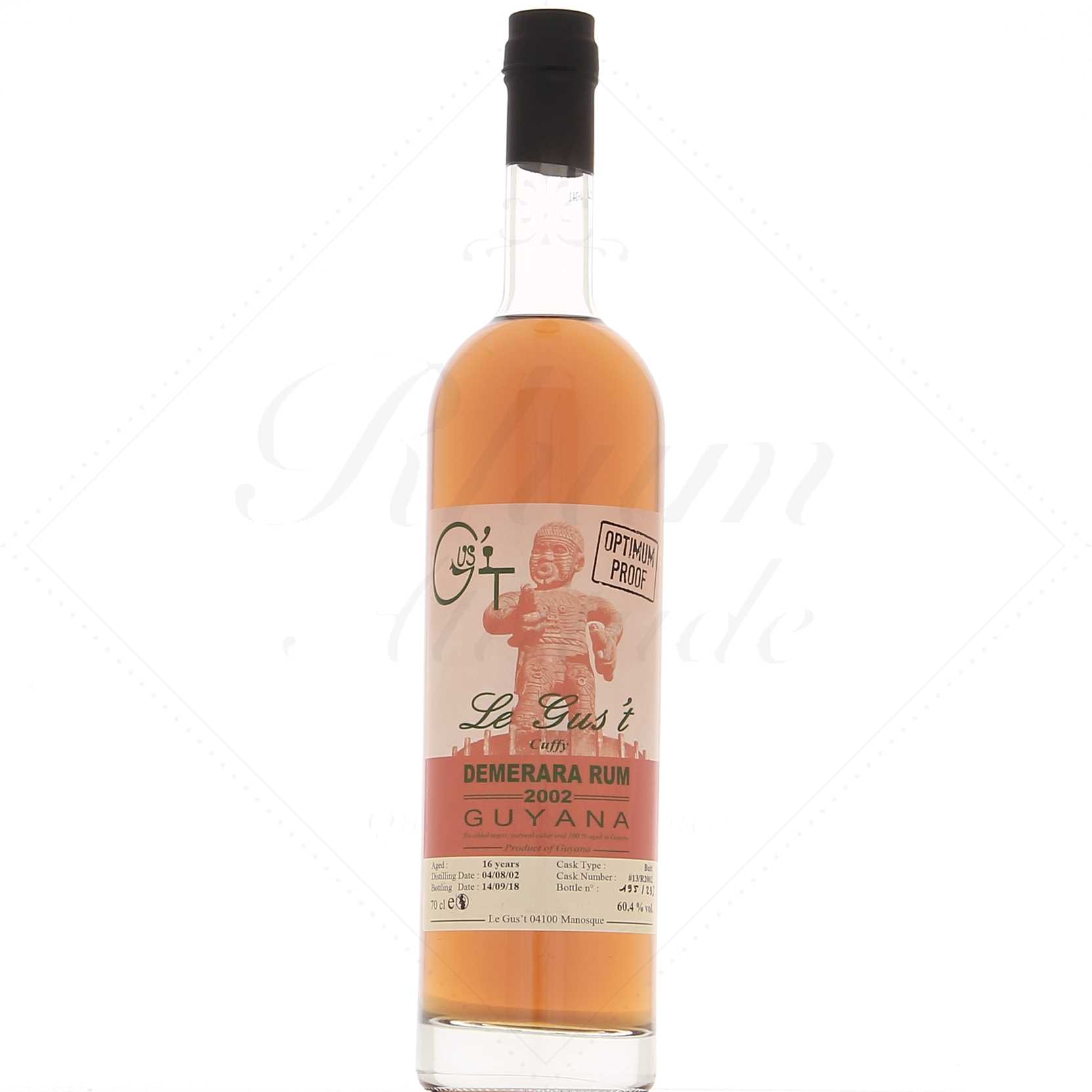 Le Gus't Demerara Cuffy 2002 Optimum Proof 60,4°