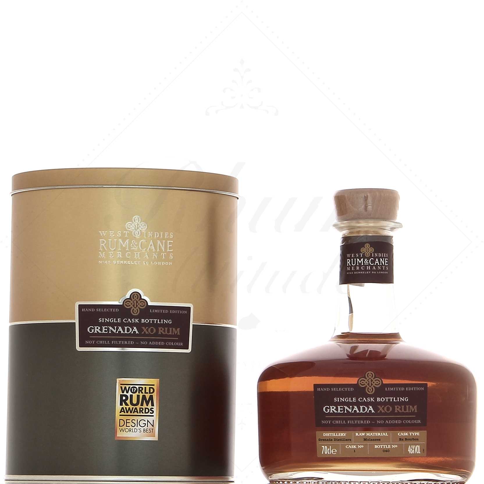 Rum & Cane Grenada XO Single Barrel 46°