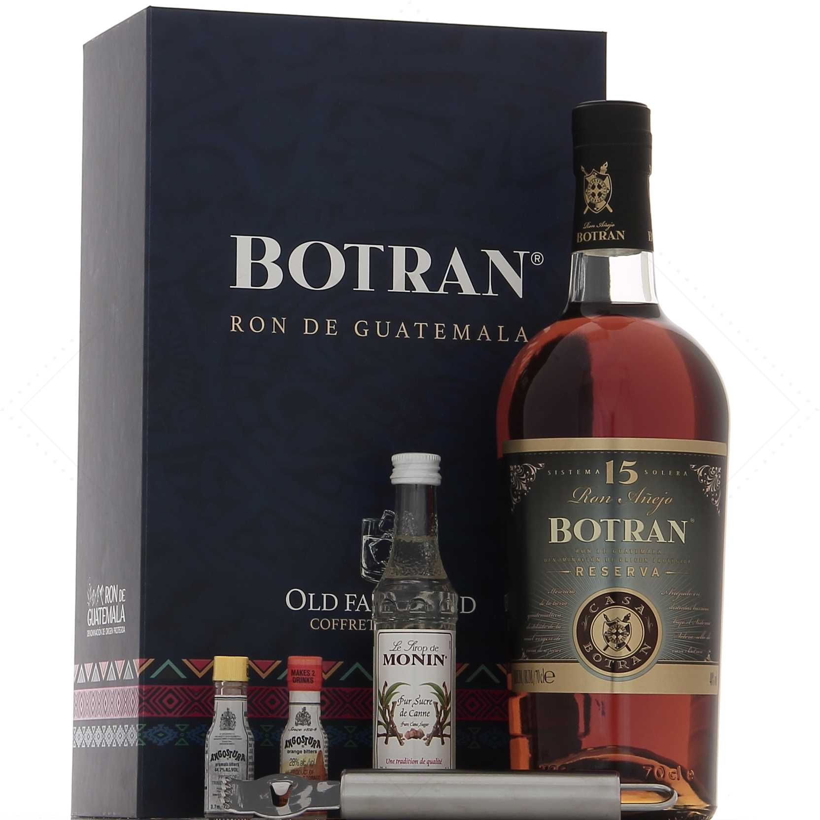 Botran 15 Coffret Old Fashioned 40°
