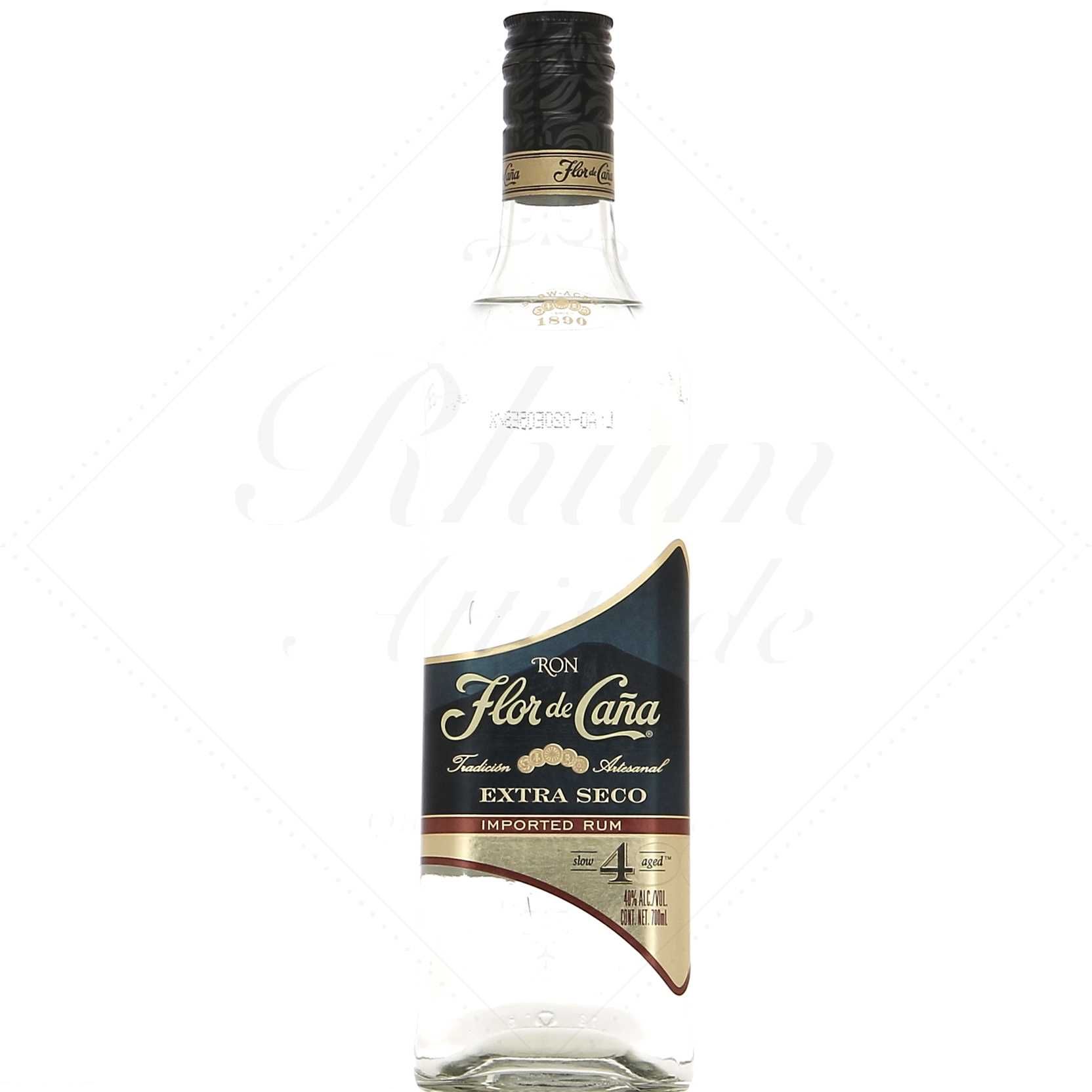 Flor de Caña Blanc 4 ans Extra Seco 40°
