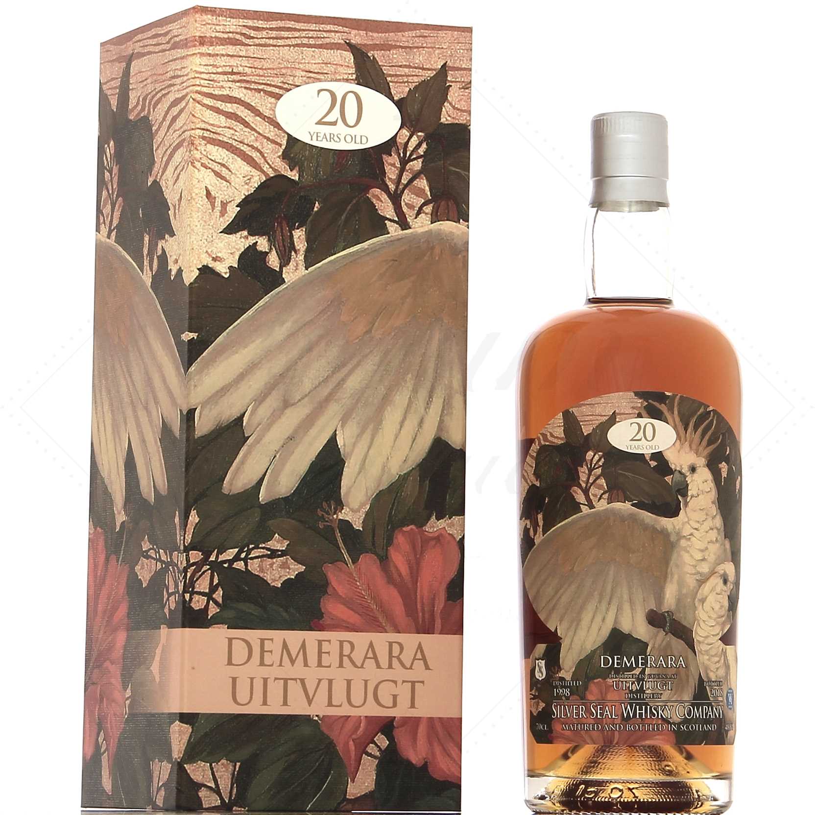 Silver Seal Demerara 20 ans 1998 Uitvlugt 48,8°