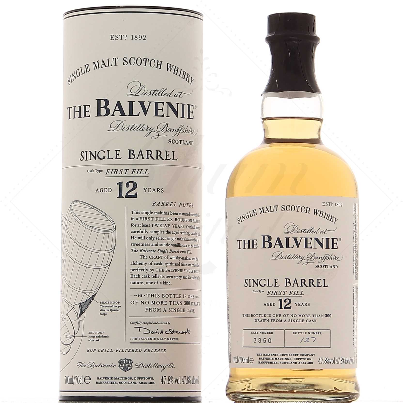 The Balvenie 12 ans Single Barrel First Fill 47,8°