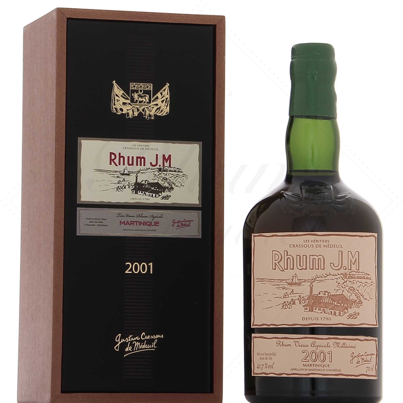 JM Millésime 2001 Brut de fût 15 ans d’âge 41,7°